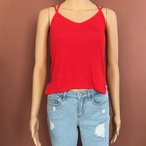 H&M Divided red top size XS gently used